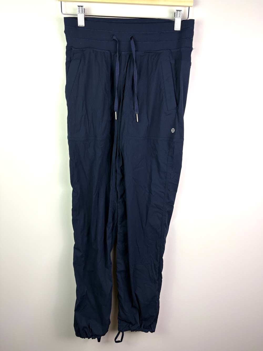 Lululemon navy blue dance studio pants size 4